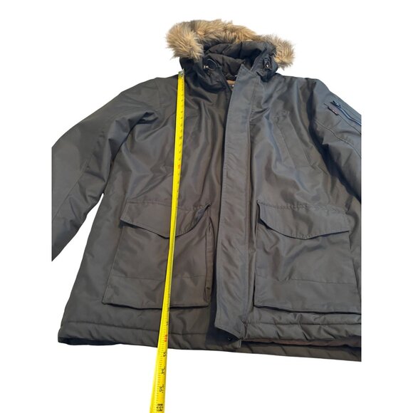 Hawke & Co Thermal Insulated Parka With Faux Fur Hood XL - Picture 2 of 14
